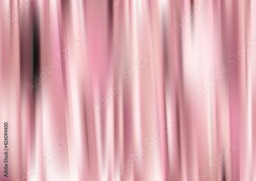 Pink and White Shiny Vertical Lines Background Vector
