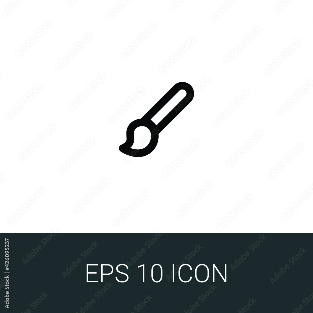 color brush icon color brush icon
