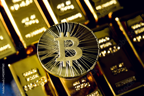argent crypto crypto-monnaie bitcoins bitcoin internet valeur or