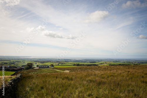 View from Jubilee Tower, Quernmore, near Lancaster photo