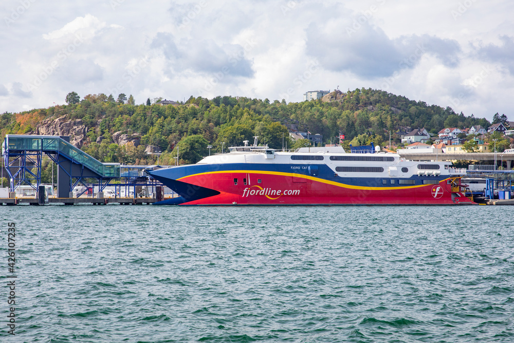 Fjord Line AS is a ferry company that was founded in 1993. The company operates passenger and