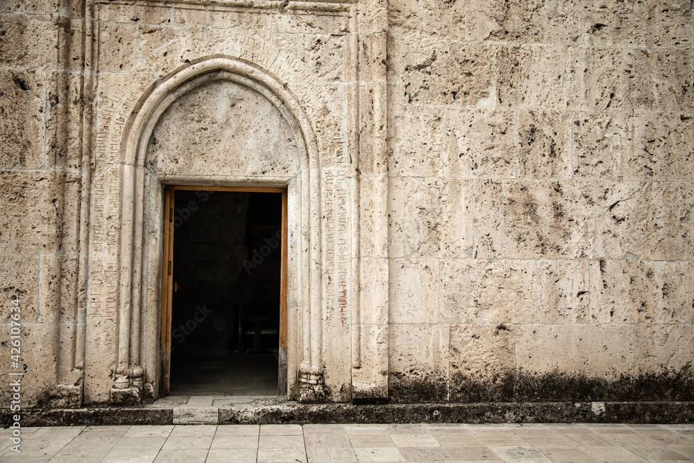 open door of the church