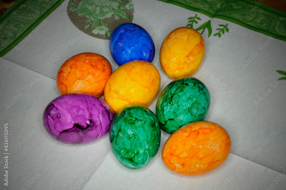 bunte ostereier bunte ostereier