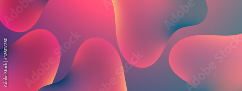 colorful gradient fluid background