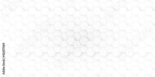 hexagon concept design abstract technology background vector EPS