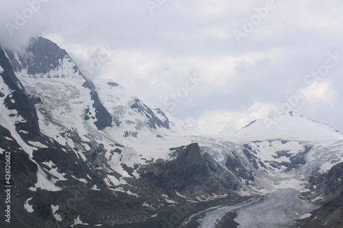 El glaciar de Pasterze  en los alpes austriacos. Austria.