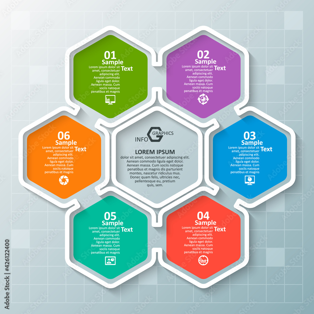 Abstract 3D Paper Infographics. Business template .Vector illustration Abstract 3D Paper Infographics. Business template .Vector illustration
