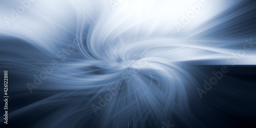 Abstract swirl background by cyan color 