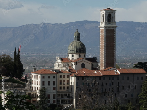 View of the Sanctuary of Monte Berico Vicenza
