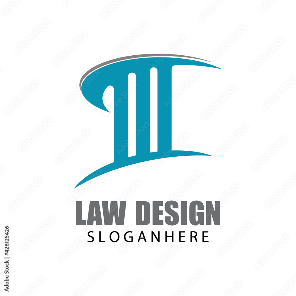 justice law Logo Template vector illsutration design justice law Logo Template vector illsutration design