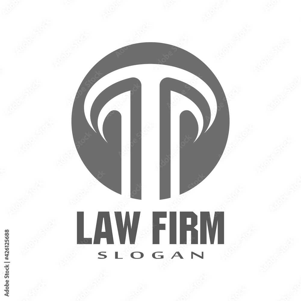 justice law Logo Template vector illsutration design justice law Logo Template vector illsutration design