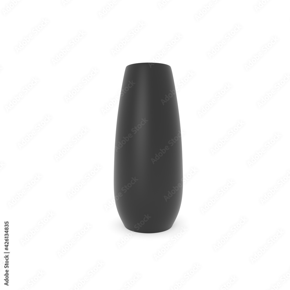 3d Realistic Render White and Black Ceramic Vase Set Closeup Isolated on White Background. Floor Bowls. Template for Mockup, Interior Design. Home Equipment in Simple Modern Style 3d Realistic Render White and Black Ceramic Vase Set Closeup Isolated on White Background. Floor Bowls. Template for Mockup, Interior Design. Home Equipment in Simple Modern Style
