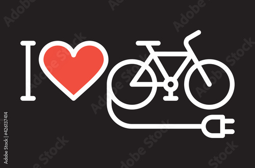 I love my e-bike