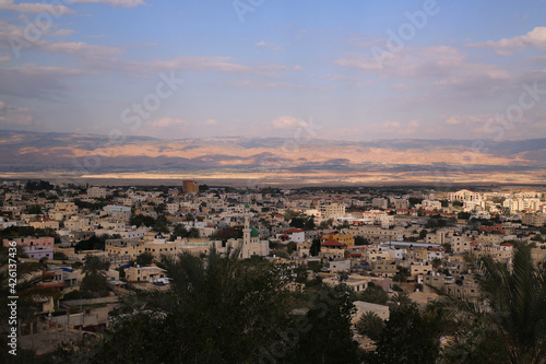 The city of Jericho in Palestine