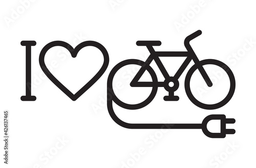 I love my e-bike