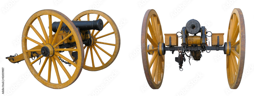 Replica  of Cannon, museum piece, antique arms