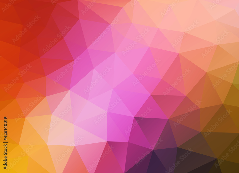 Obraz premium Vector background from polygons, abstract background, wallpaper 