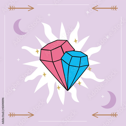 esoteric magic diamonds
