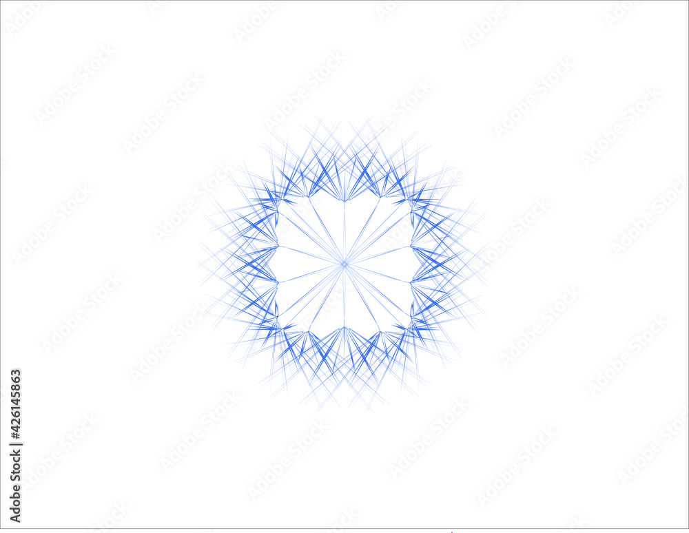 Obraz premium Abstract colorful symbol isolated on white background, Colorful logo, icon design