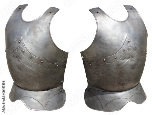 Leinwand Poster Medieval knight armor