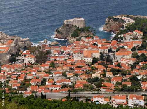 Canvas Print Fort Imperial. old town view