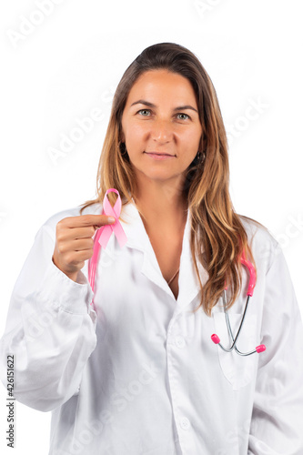 young beautiful doctor woman