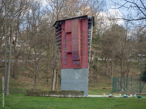 Wallpaper Mural Climbing tower in a park Torontodigital.ca