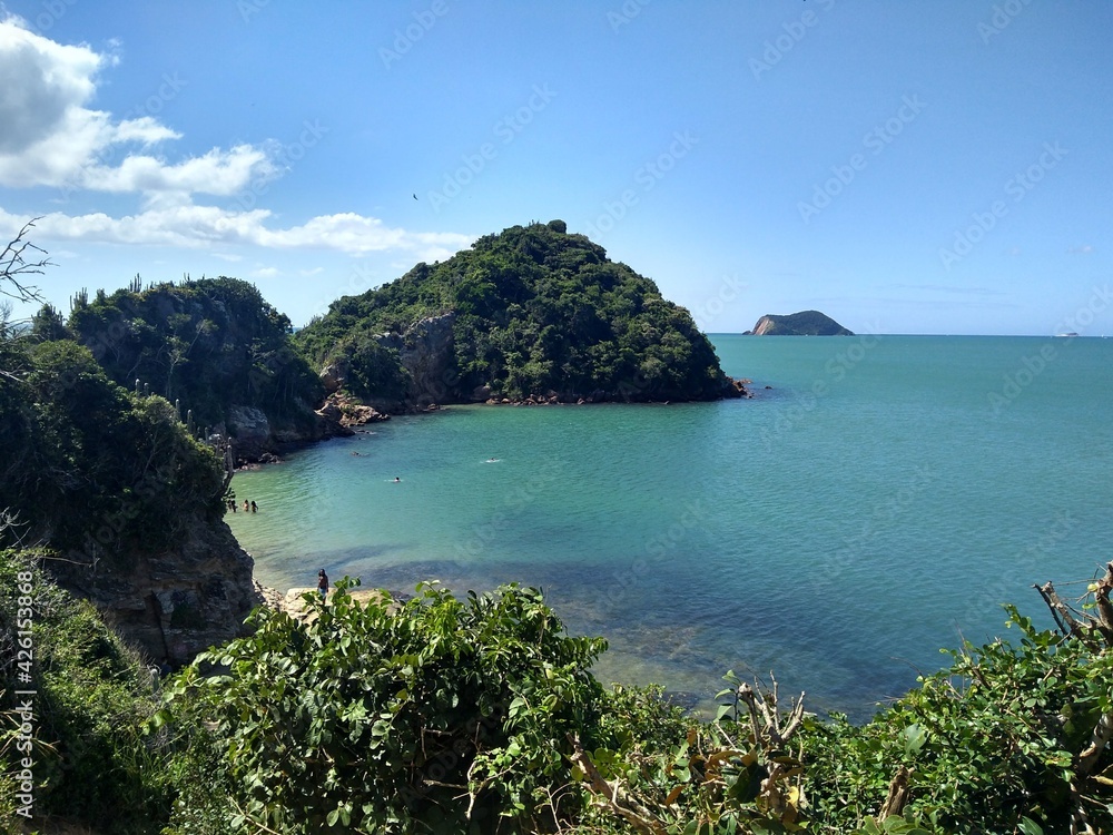 Fototapeta premium mar azul