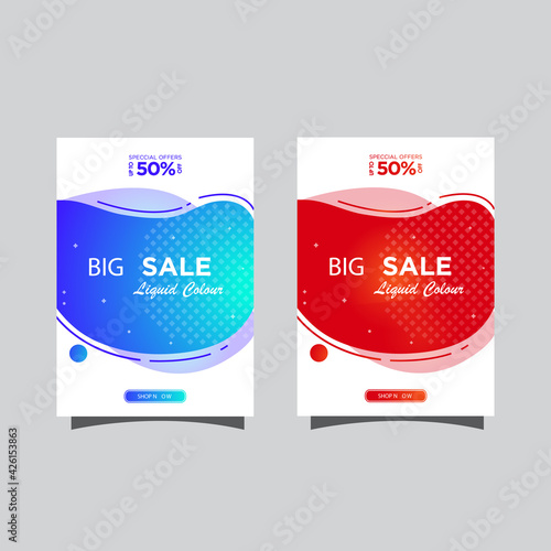 flayer business office and flayer promo shope