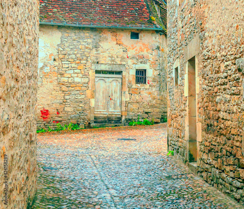 Fototapeta Naklejka Na Ścianę i Meble -  French village