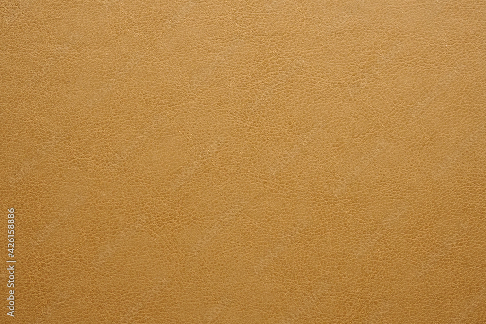 Fototapeta premium Brown leather texture background close up