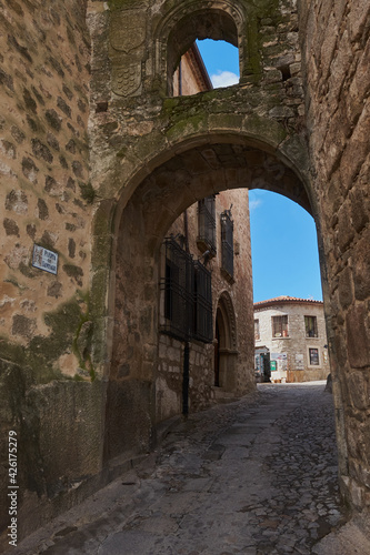 View of Trujillo, a city in the province of Cáceres (Extremadura), land of conquerors. Spain. © Ricardo Algár