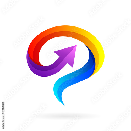 growth mind logo design