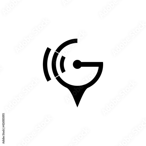 G radar logo design