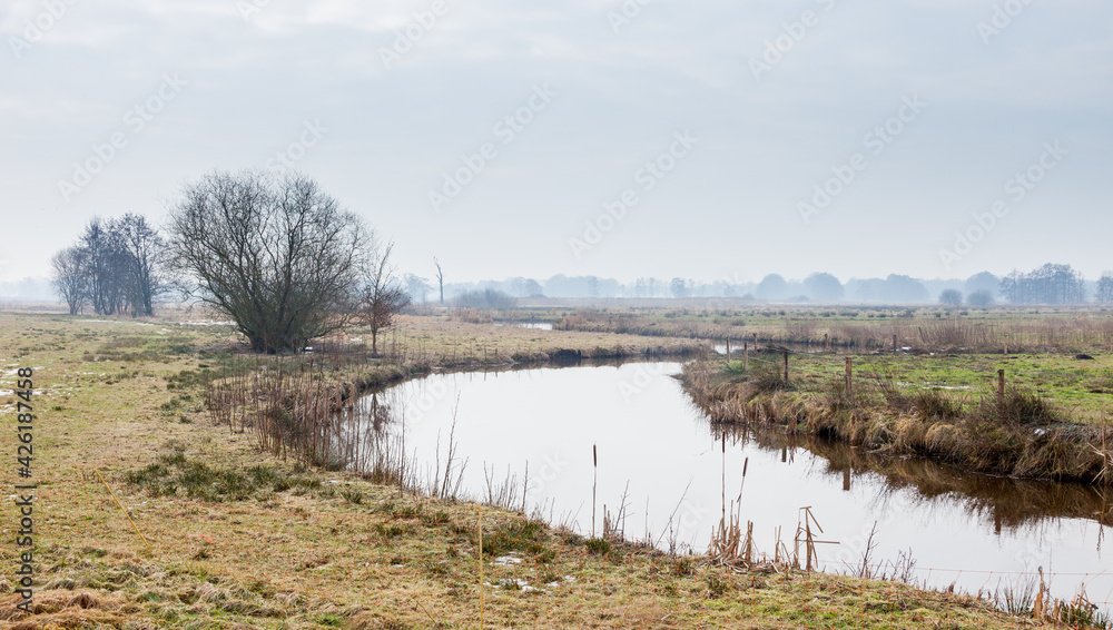De Klencke in Oosterhesselen (The Netherlands):
newly meandering river in the landscape De Klencke in Oosterhesselen (The Netherlands):
newly meandering river in the landscape