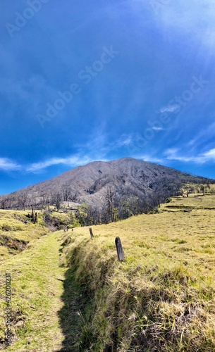 hiking in the volcanos in Costa Rica 