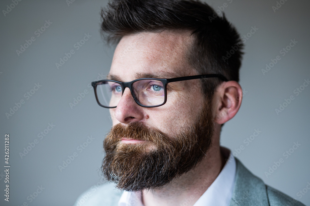 portrait of successful businessman in office portrait of successful businessman in office