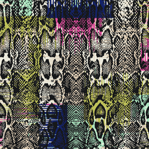 Animal print, snake skin texture background