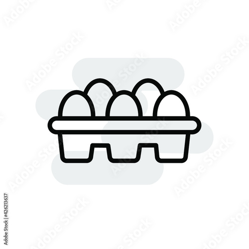 Egg icon template