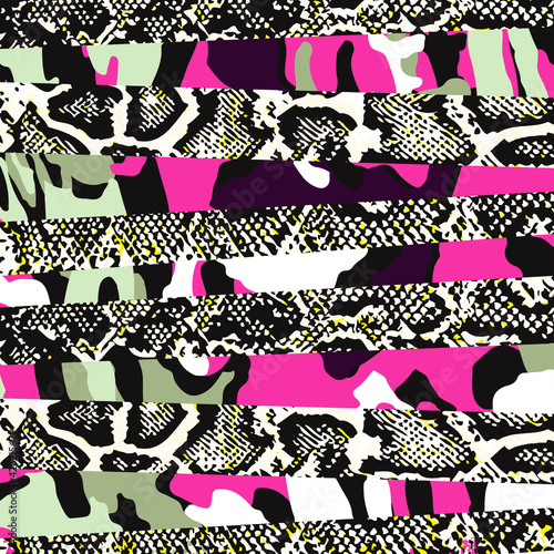 Animal print, snake skin texture background