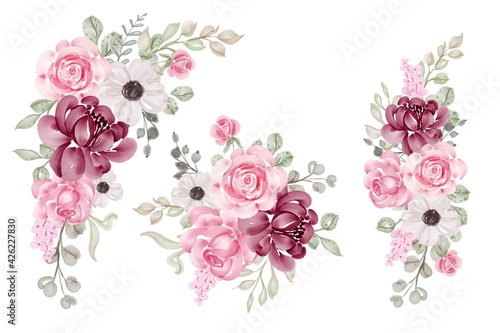 flower arrangement and bouquet of flower rose