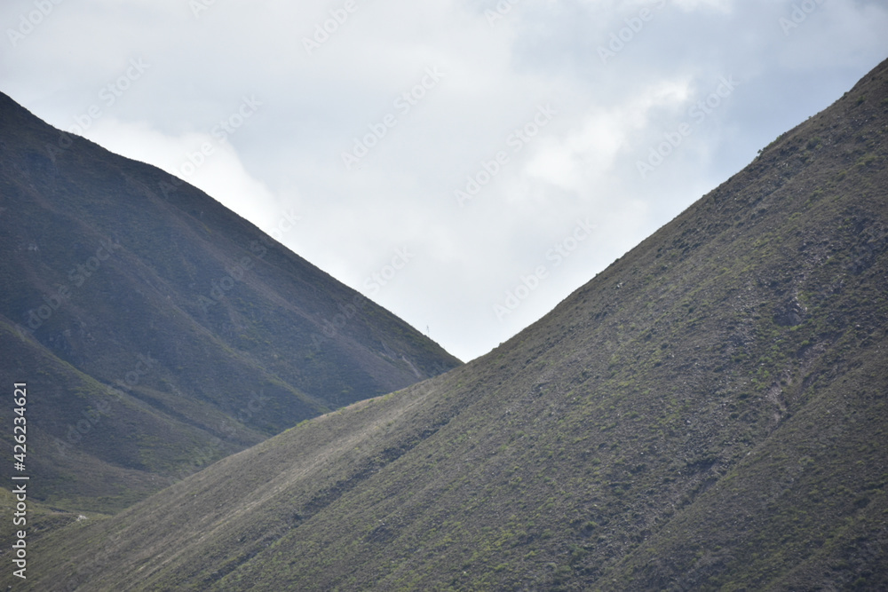 Fototapeta premium Clouds over the mountains