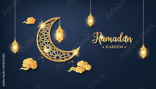 Ramadan Kareem greeting card