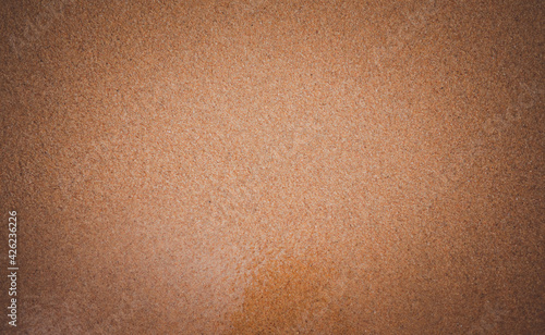 Abstract top view photos close-up sand wall texture brown color ocean sand background, sand beach floor in the sea, textured sandy in the desert.