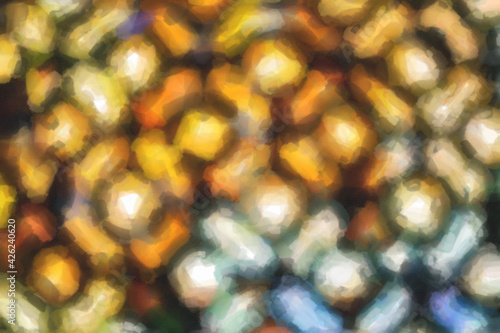 Colorful watercolor background with flowers