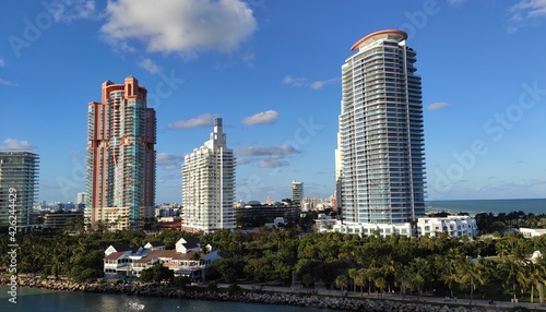 Skyscrapers in downtown Miami