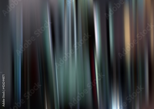 Black Blue and Brown Abstract Shiny Vertical Lines and Stripes Background
