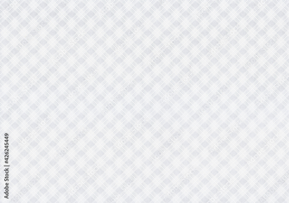 Check pattern textured white paper background