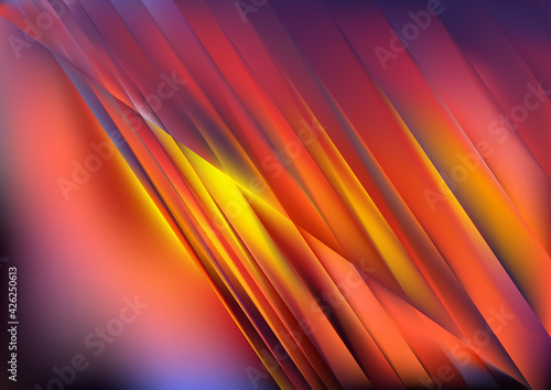 Abstract Red Yellow and Blue Diagonal Lines Background