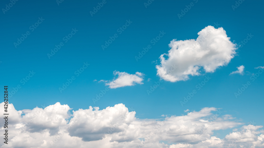 One cloud in the blue sky One cloud in the blue sky